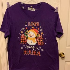 Women’s Plus Size Nana Christmas Shirt